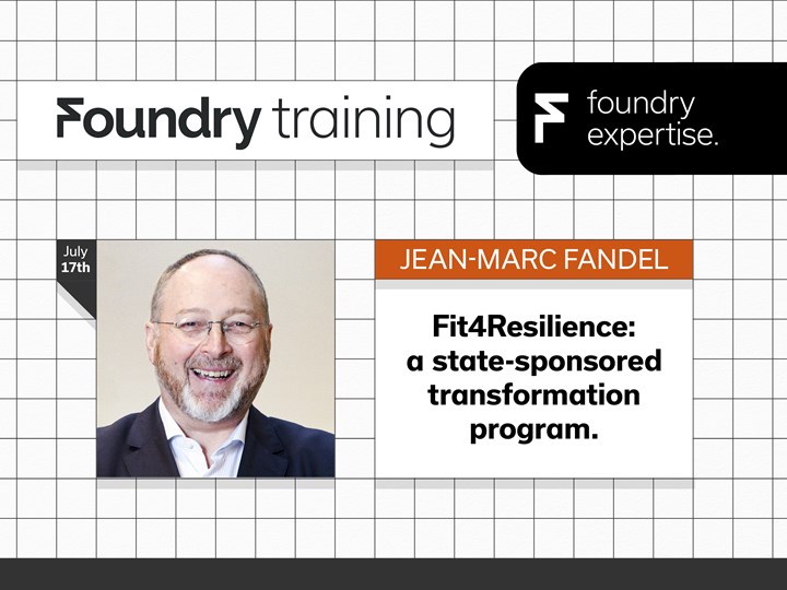 Jean-Marc Fandel: Fit4Resilience: a state-sponsored transformation program