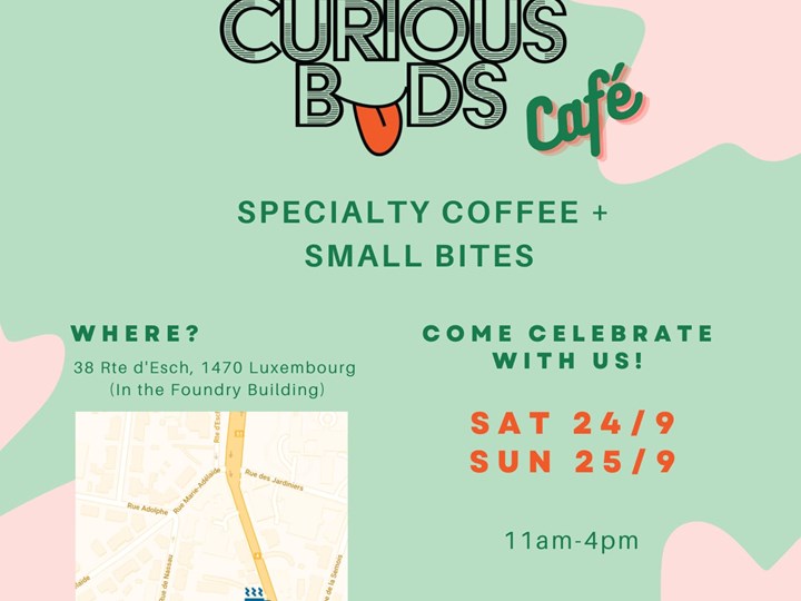 Curious Buds Café - Grand Opening Event